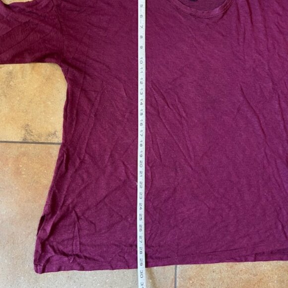 Bobeau 3/4 Sleeve Knit Tee Plus Size 2x - Picture 7 of 9